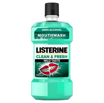 Listerine Clean & Fresh Płyn do płukania jamy ustnej Mild Taste (500 ml)