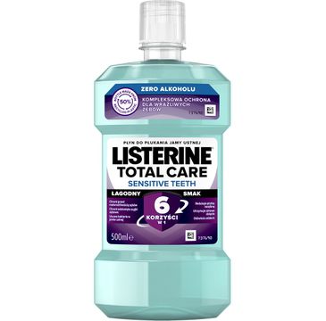 Listerine Total Care Sensitive płyn do płukania jamy ustnej (500 ml)