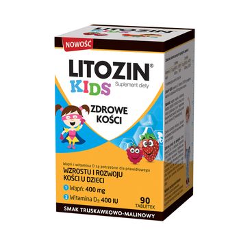 Litozin Kids zdrowe kości suplement diety (90 tabletek)