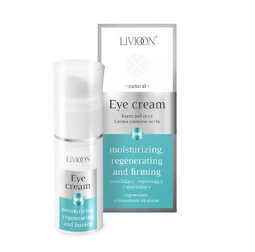 Livioon Natural Eye Cream - krem pod oczy 15 ml