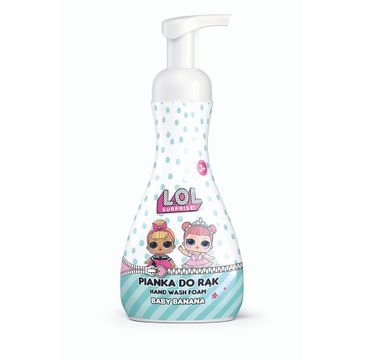 Lol Surprise Hand Wash Foam 3+ pianka do mycia rąk dla dzieci Baby Banana (250 ml)