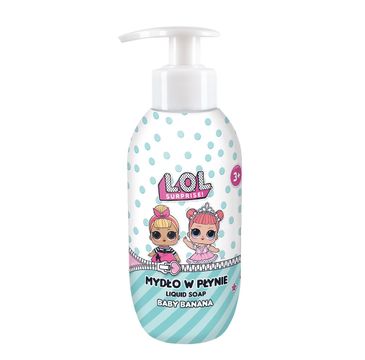 Lol Surprise Liquid Soap 3+ mydło w płynie dla dzieci Baby Banana (250 ml)