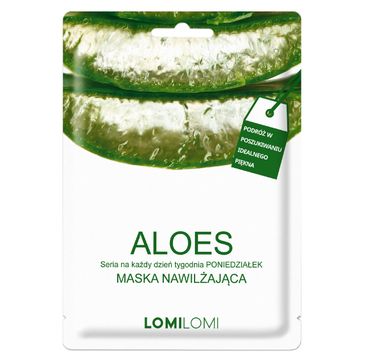 Lomi Lomi – maska nawilżająca na poniedziałek Aloes (26 ml)