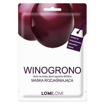 Lomi Lomi – maska rozjaśniająca na środę Winogrono (26 ml)