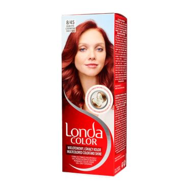 Londa Color farba do włosów Cream 8/45 Ognisto czerwony