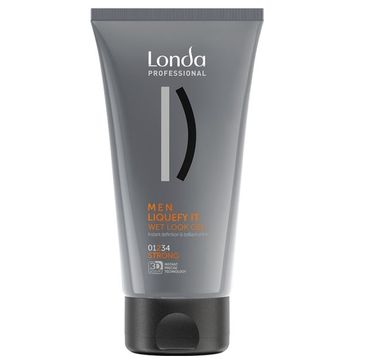 Londa Professional Men Liquefy It Wet-Gel utrwalający żel do włosów dla mężczyzn (150 ml)