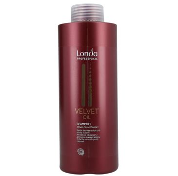 Londa Professional Velvet Oil Shampoo odżywczy szampon do włosów z olejkiem arganowym 1000ml
