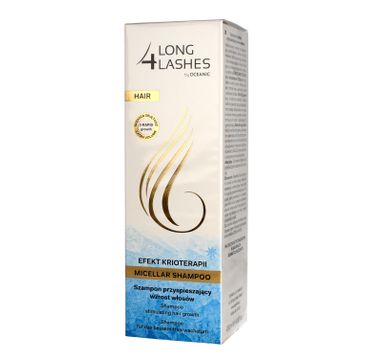 Long 4 Lashes Efekt Krioterapii Szampon przyspieszający wzrost włosów 200 ml