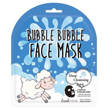 Look At Me Bubble Bubble Face Mask bąbelkowa maska w płachcie 25ml