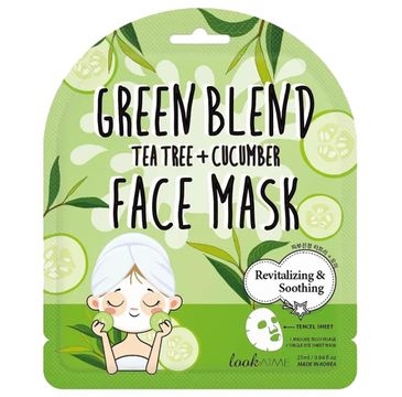 Look At Me Green Blend Face Mask rewitalizująca maska w płachcie 25ml