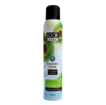 Look Expert Shower Foam Pianka do mycia ciała Avocado Splash 225 ml