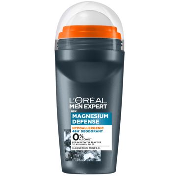 L'Oreal Men Expert Magnesium Defense hipoalergiczny dezodorant w kulce (50 ml)