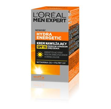Loreal Men Expert Hydra Energetic krem nawilżający dla mężczyzn SPF15 (50 ml)