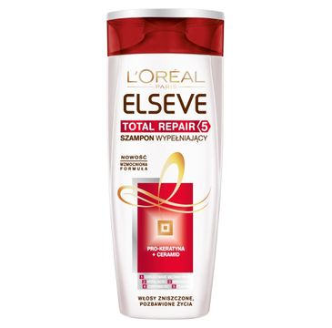 L'Oreal Paris Elseve Total Repair 5 szampon wypełniający do włosów zniszczonych (400 ml)