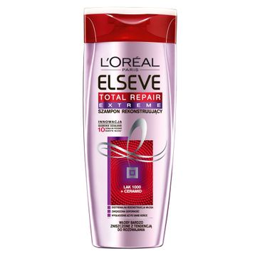 L'Oreal Paris Elseve Total Repair Extreme szampon rekonstruujący do włosów bardzo zniszczonych (400 ml)