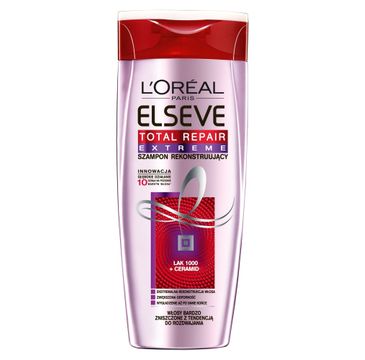 L'Oreal Paris Elseve Total Repair Extreme szampon rekonstruujący do włosów bardzo zniszczonych (400 ml)