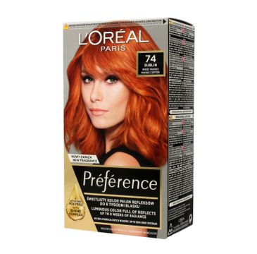 L'Oreal Feria Preference farba do każdego typu włosów Mango 74 (1 op.)