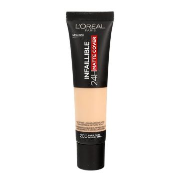 L'Oreal Infallible Matte Cover podkład do twarzy Golden Sand nr 200 (30 ml)