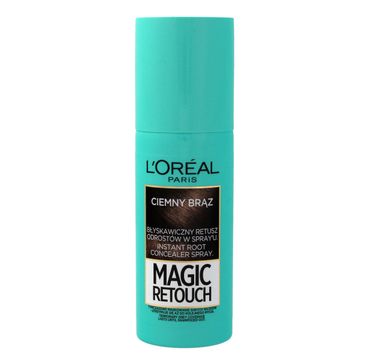 L'Oreal Magic Retouch spray do odrostów nr 2 Ciemny Brąz (75 ml)