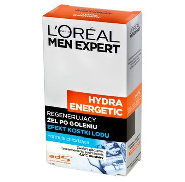 L'Oreal Men Expert Hydra Energetic żel po goleniu efekt kostki lodu (100 ml)