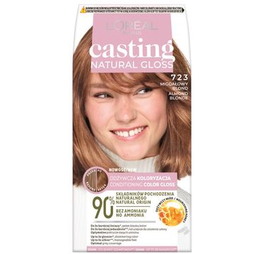 L'Oreal Paris Casting Natural Gloss farba do włosów 723 Migdałowy Blond