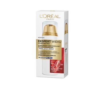 L'Oreal Paris Ekspert Wieku 50+ – krem modelujący na dzień i na noc (50 ml)