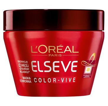 L'Oreal Paris Elseve Color-Vive – maska ochronna do włosów farbowanych (300 ml)