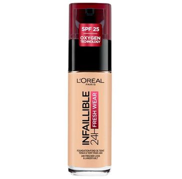 L'Oreal Paris Infallible 24H Fresh Wear Foundation długotrwały podkład do twarzy 180 Rose Sand (30 ml)