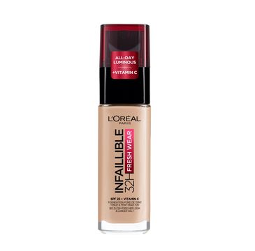 L'Oreal Paris Infallible 32H Fresh Wear Foundation długotrwały podkład do twarzy 30 Perle Rose (30 ml)