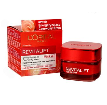 L'Oreal Paris Revitalift energetyzujący czerwony krem 40+ (50 ml)