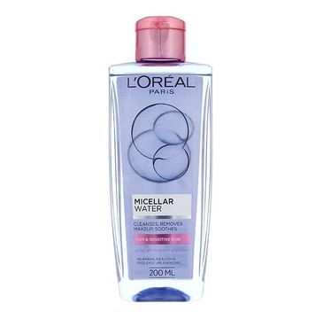 L'Oreal Paris Skin Expert płyn micelarny skóra wrażliwa i sucha 200ml