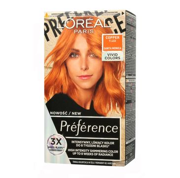 L'Oréal Preference Vivid Colors trwała farba do włosów 7.432 Copper