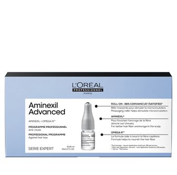 L'Oreal Professionnel Serie Expert Aminexil Advanced zaawansowana kuracja przeciw wypadaniu włosów (10 x 6 ml)