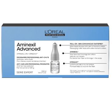 L'Oreal Professionnel Serie Expert Aminexil Advanced zaawansowana kuracja przeciw wypadaniu włosów 10x6ml