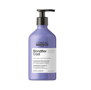 L'Oreal Professionnel Serie Expert Blondifier Cool Shampoo szampon do włosów dla chłodnych odcieni blond (500 ml)