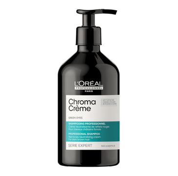 L'Oreal Professionnel Serie Expert Chroma Creme Matte Shampoo kremowy szampon do neutralizacji czerwonych tonów na ciemnych brązach (500 ml)
