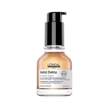 L'Oreal Professionnel Serie Expert Metal Detox Concentrated Oil skoncentrowany olejek do włosów (50 ml)