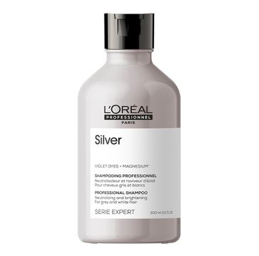 L'Oreal Professionnel Serie Expert Silver Shampoo szampon do włosów siwych i rozjaśnianych (300 ml)