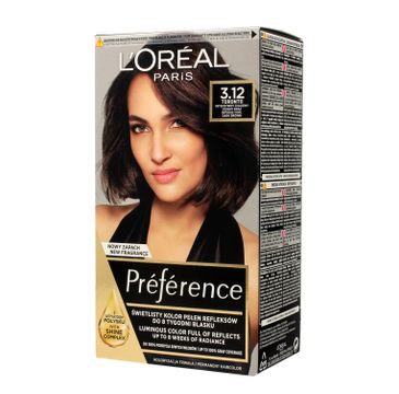 L'Oreal Recital Preference 3.12 farba do każdego typu włosów intensywny chłodny ciemny brąz (174 ml)