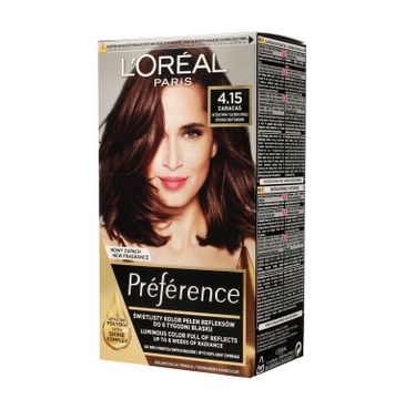 L'Oreal Recital Preference 4.15 farba do włosów głęboki kasztan (174 ml)