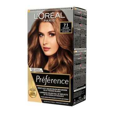 L'Oreal Recital Preference L 7.1 Iceland farba do każdego typu włosów popielaty blond (174 ml)