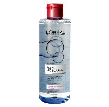 L'Oreal Skin Expert płyn micelarny do cery suchej i wrażliwą (400 ml)