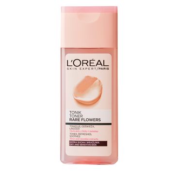 L'Oreal Skin Expert tonik do twarzy oczyszczający Rare Flowers do skóry suchej i wrażliwej 200 ml