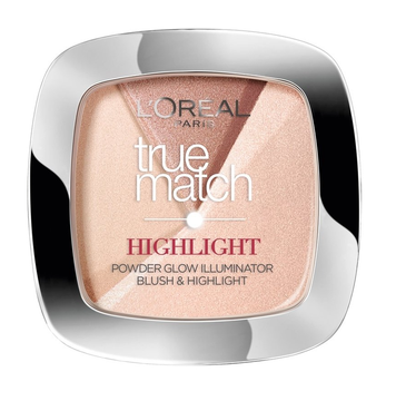 L'Oreal True Match puder do każdego typu cery w kamieniu rozświetlający 202 (9 g)