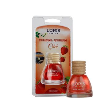 Loris Auto Perfume zawieszka zapachowa do samochodu Truskawka (10 ml)