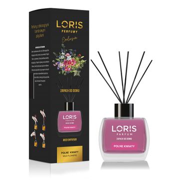 Loris Reed Diffuser dyfuzor zapachowy z patyczkami Polne Kwiaty (120 ml)
