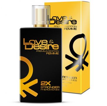 Love & Desire Premium Edition Femme 2x Stronger Pheromones feromony dla kobiet spray (100 ml)