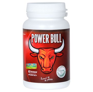 Love Stim Power Bull suplement diety na erekcję (65 kapsułek)