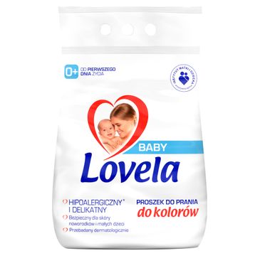 Lovela Baby hipoalergiczny proszek do prania ubranek niemowlęcych i dziecięcych do kolorów (2.7 kg)