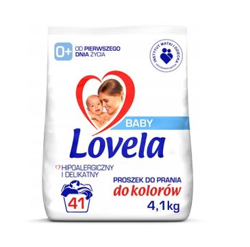 Lovela Baby hipoalergiczny proszek do prania ubranek niemowlęcych i dziecięcych do kolorów 4.1kg